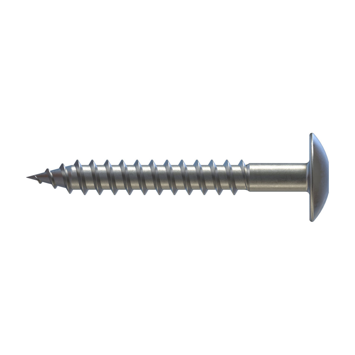CF-FPS Façade panel screw, Truss head, 5.5 x 35, Partial thread (L1), TX 20, Stainless steel A4, pickled, passivated, unpainted, 100 Pcs.