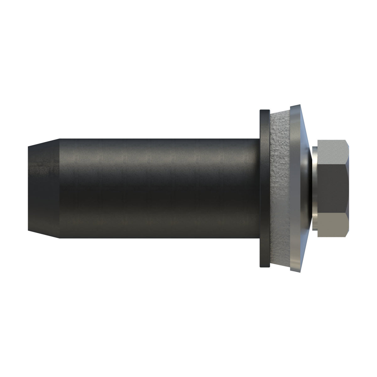 CF-FixFlex, Hexagon head, 9.5 x 22, Full thread, AF 8, Stainless steel A2 / EPDM, pickled, passivated, E16, 50 Pcs.
