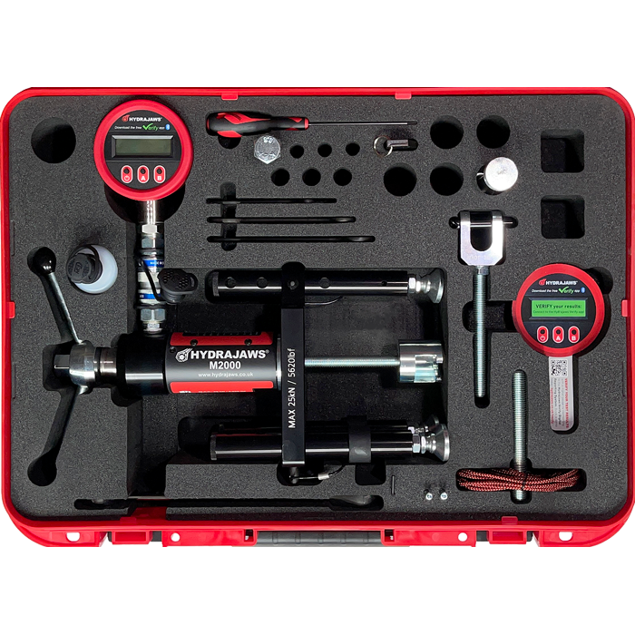 Hydrajaws M2000 Scaffold Tie Tester Kit (Analogue)
