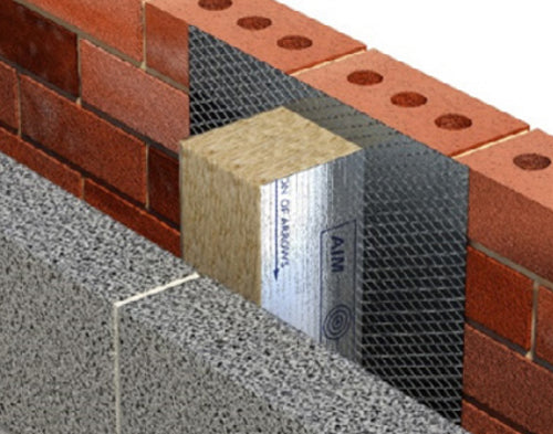 AIM WCFB 1 Hour 1000 x 75 x 105mm to suit a 100mm cavity c/w fixing clips and course wound screws