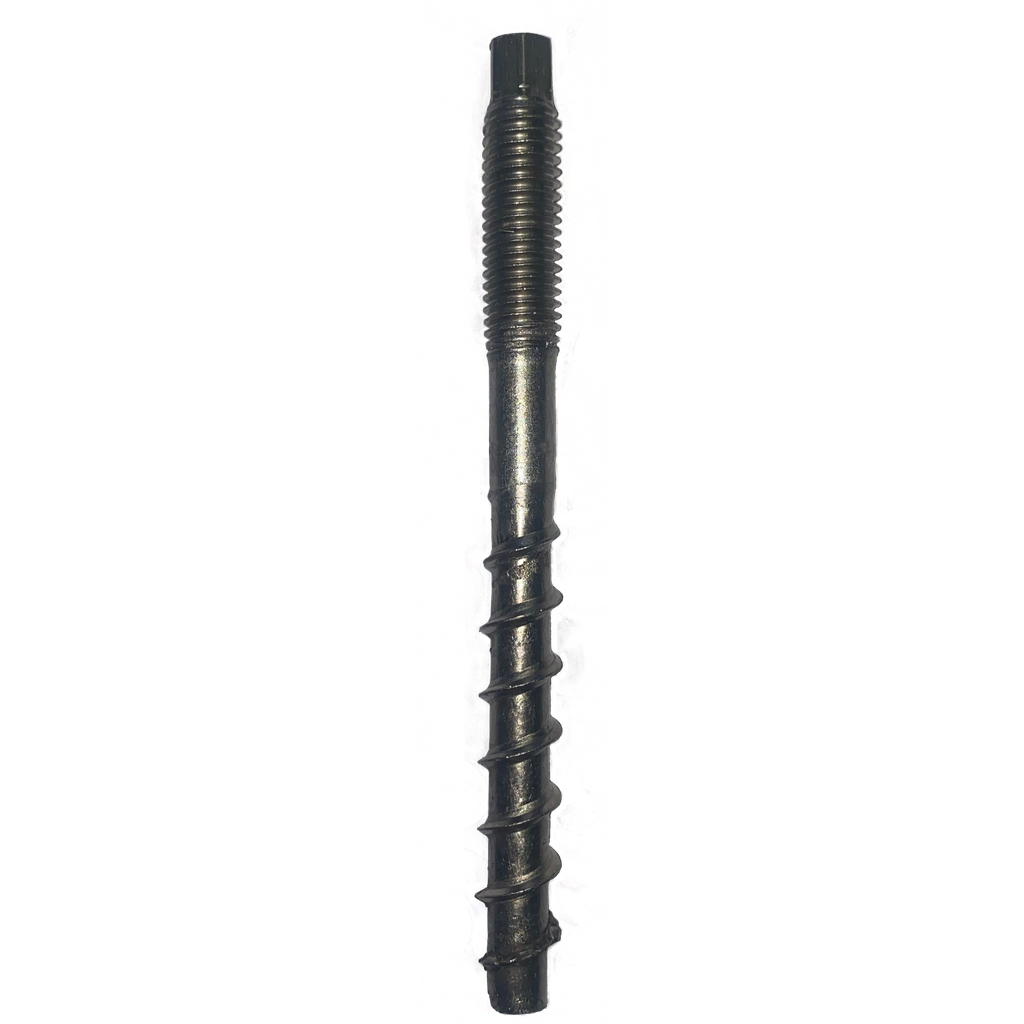 Certifix CFCS concrete screw 10x140 / M12x35 with external metric thread A4 stainless SW9