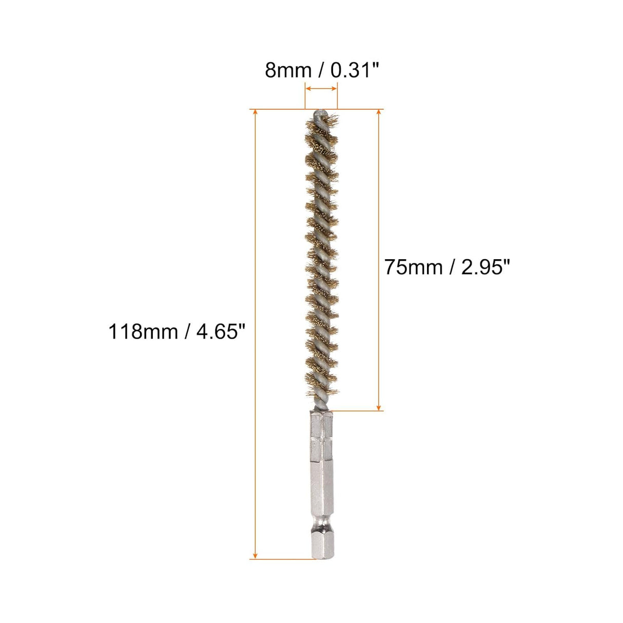 Certifix CFCS 8mm Drill Hole Brush