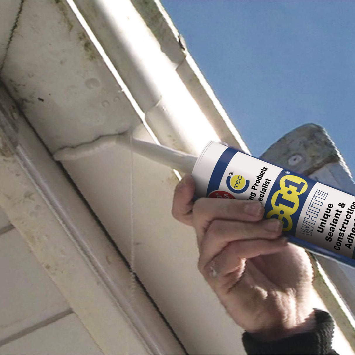 C-Tec CT1 Sealant & Adhesive 290ml White