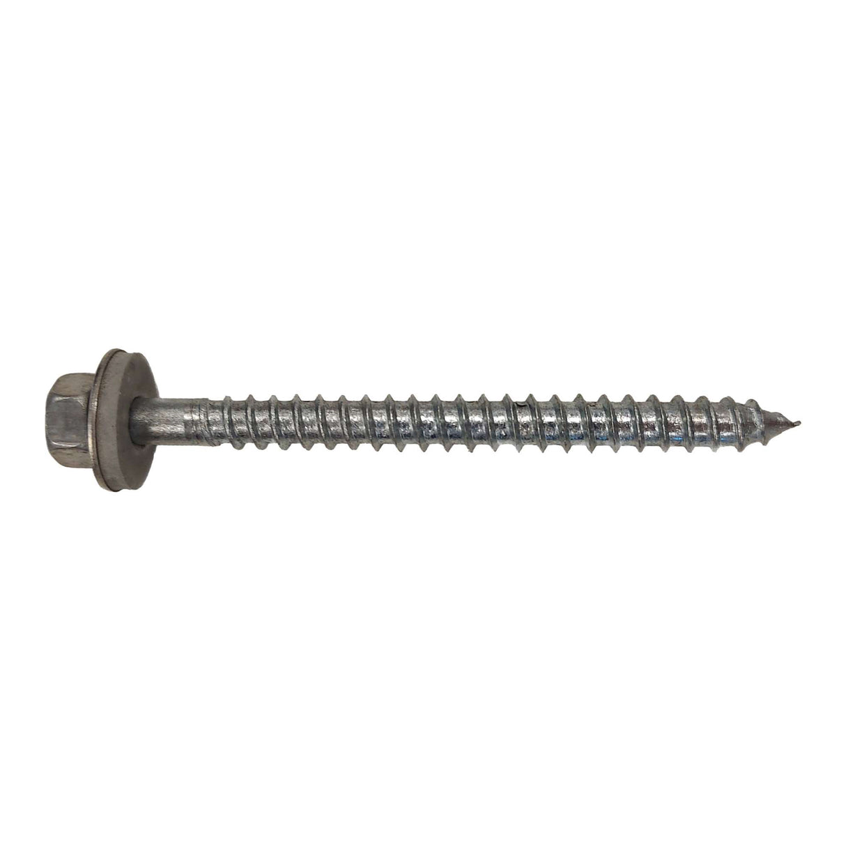 Certifix CFSFSH2 hex head steel frame screw A2 stainless 6.5 x 50 with bonded 16mm washer