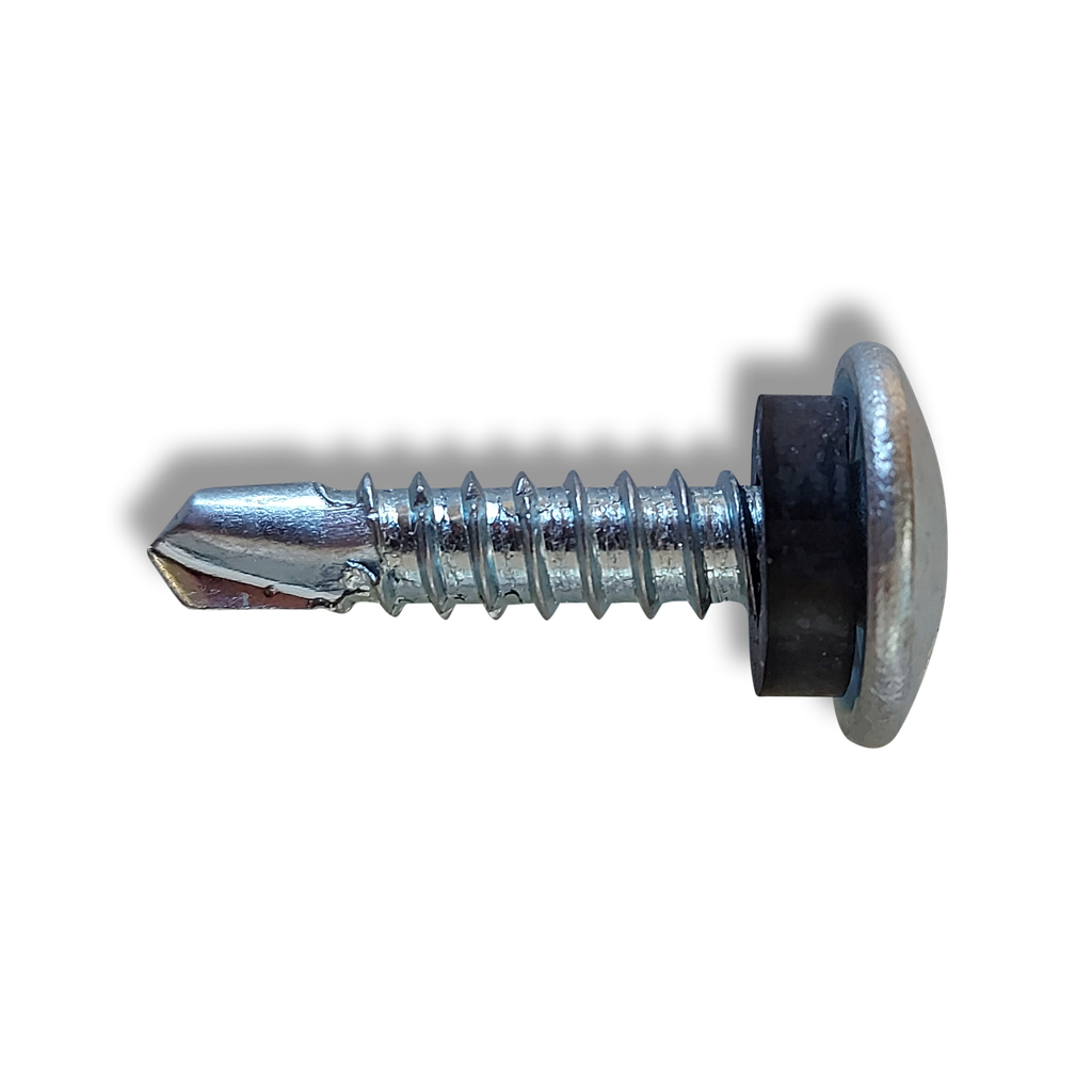 Certifix PCT2LS pan head self drilling light section stitching screw A4 stainless 5.5 x 38 with 10.5mm washer
