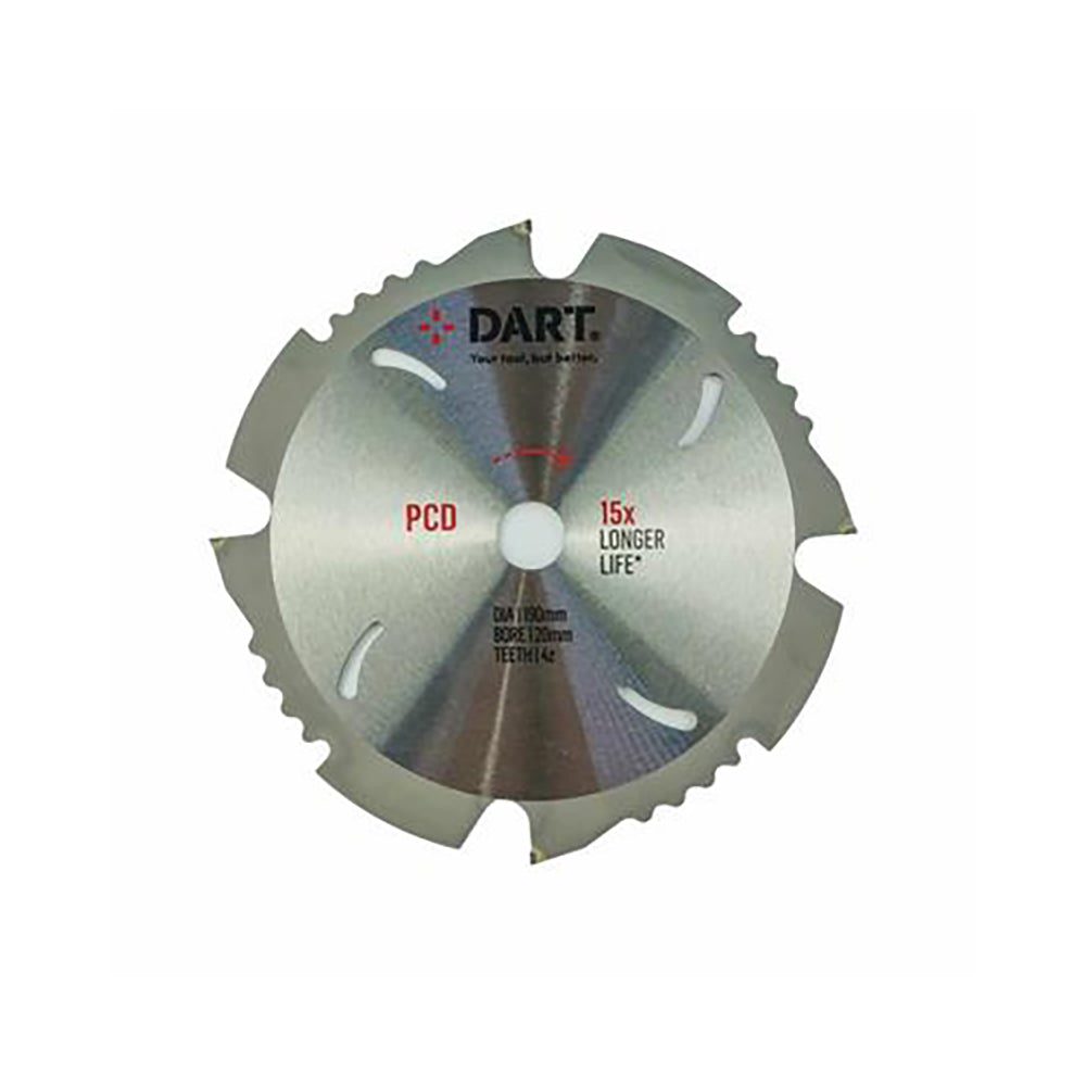 DART PCD 160Dmm x 20B x 4Z Fibre Cement Saw Blade