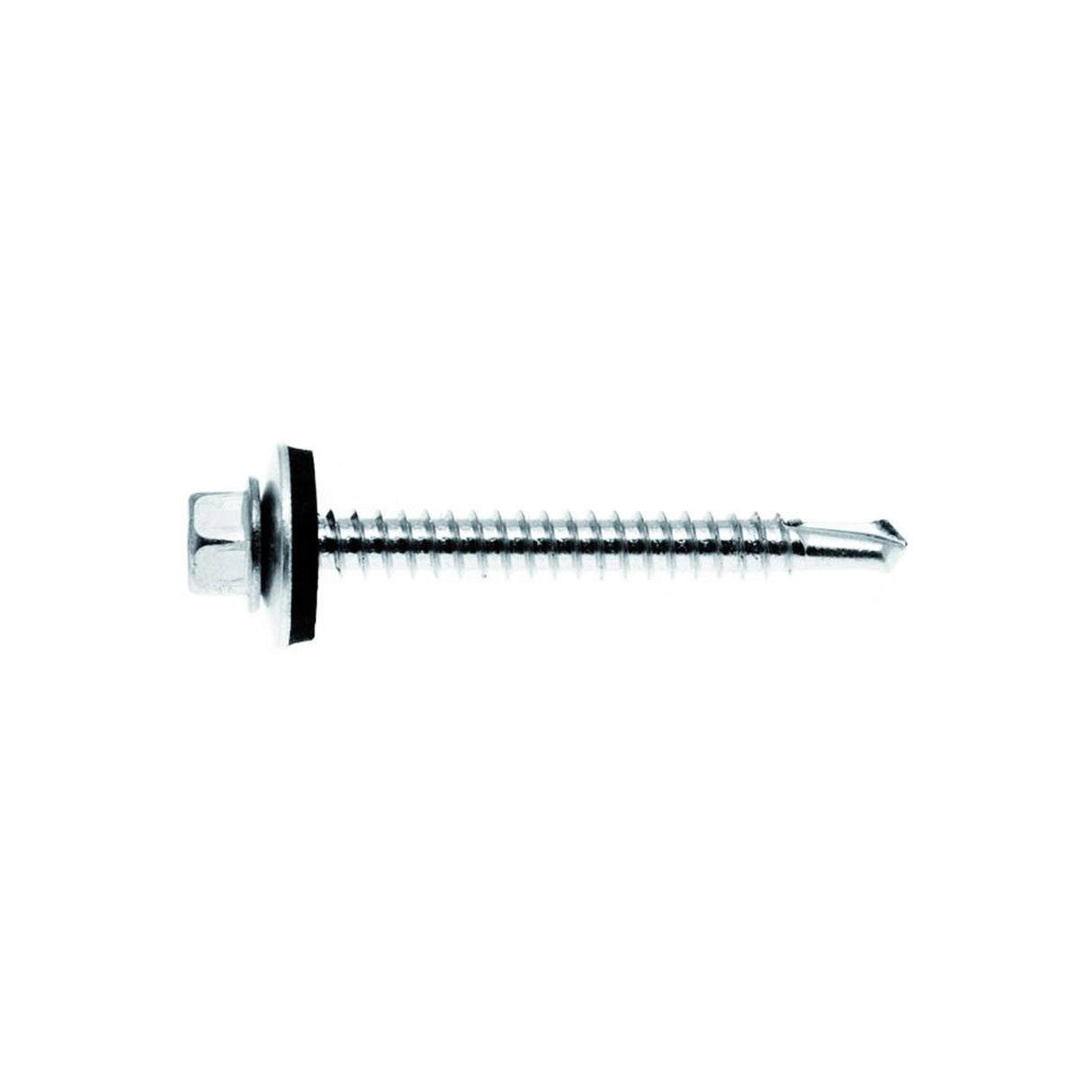 Certifix Hex head 5.5 x 100 A2 stainless bi-metal light section self drilling (tek) screw with 16mm washer