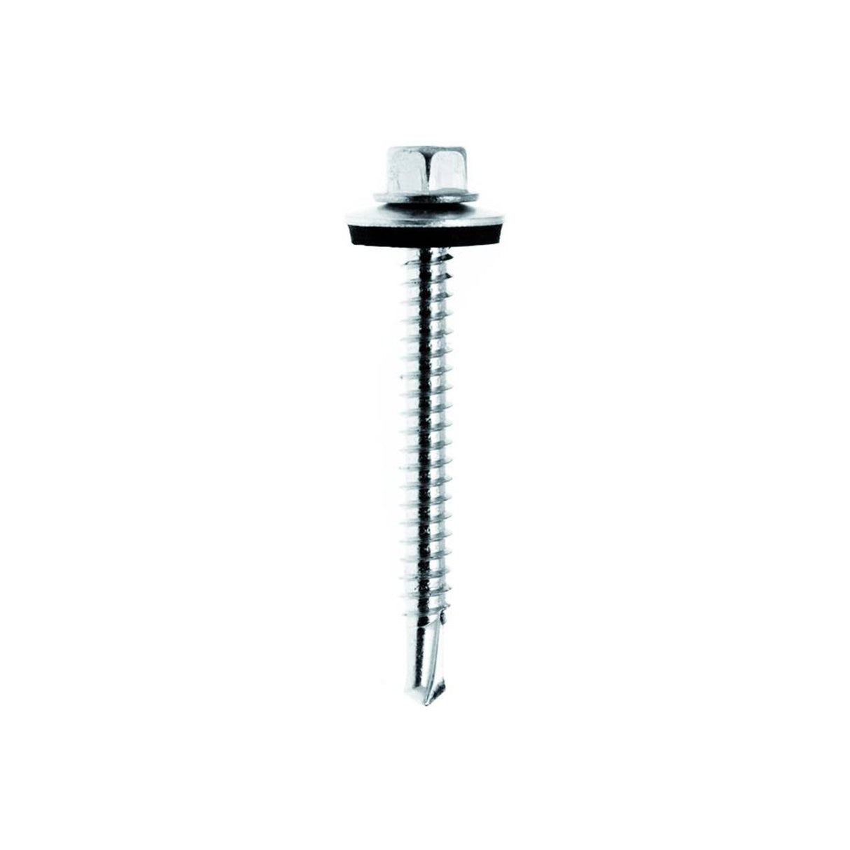 Certifix Hex head 5.5 x 100 A2 stainless bi-metal light section self drilling (tek) screw with 16mm washer