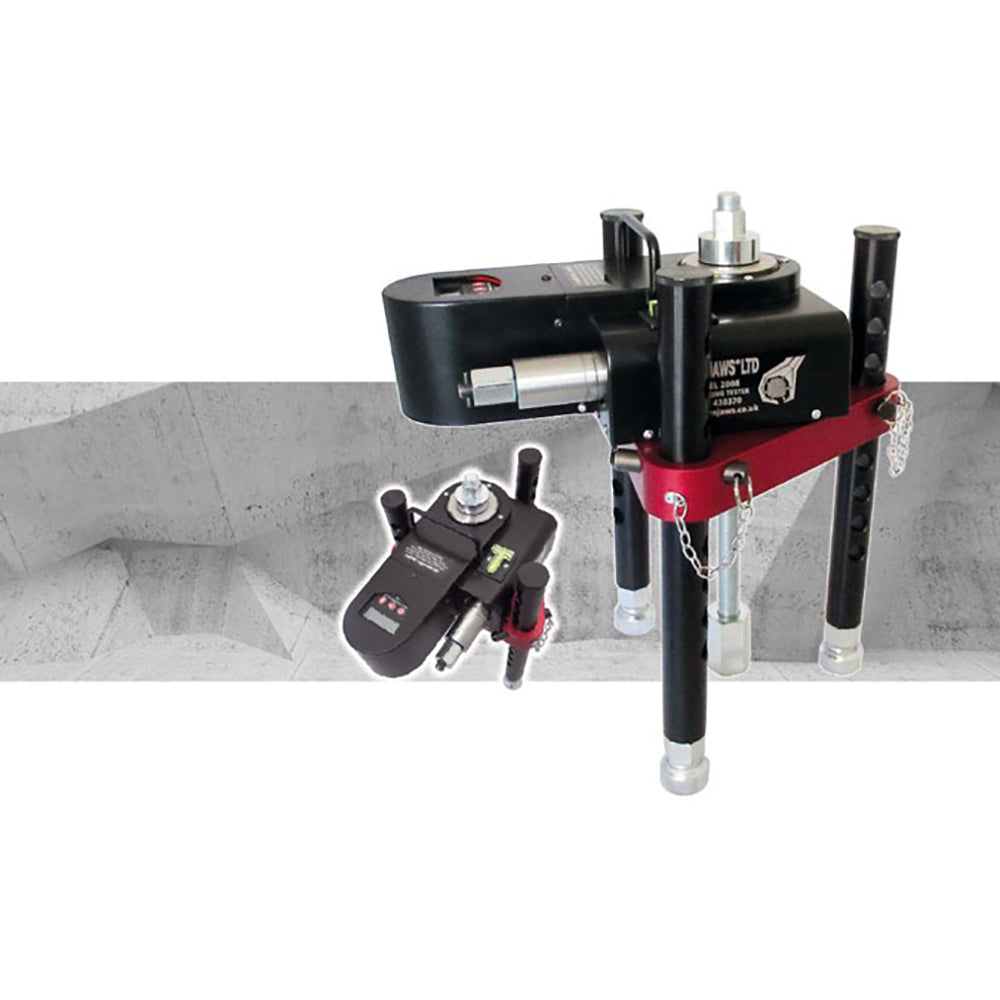 Hydrajaws M2008 Heavy Duty Pull Tester with 0-145kN Digital DS Gauge