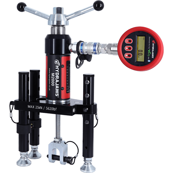Hydrajaws M2000 Scaffold Tie Tester Kit (Digital)
