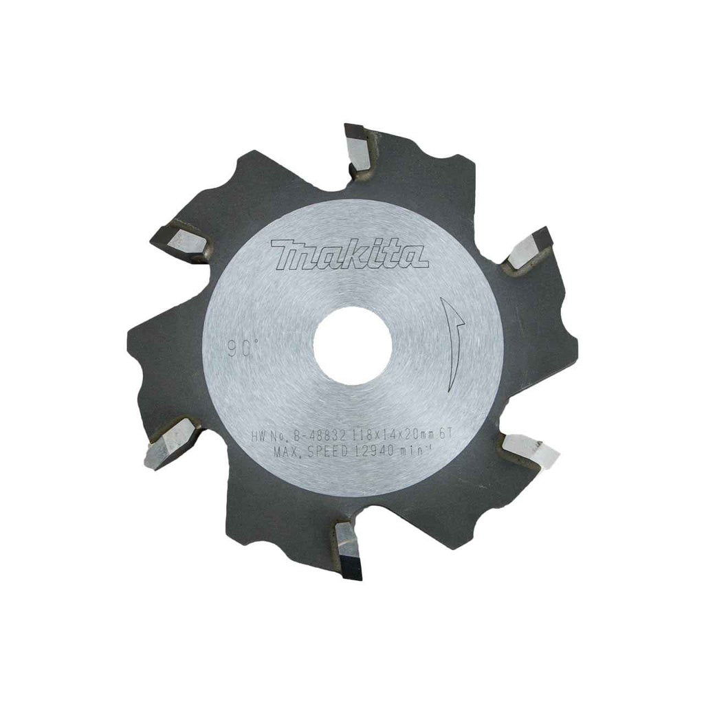 Makita 118Dmm x 20B x 6T 135 Degree V Groove Cutter Blade