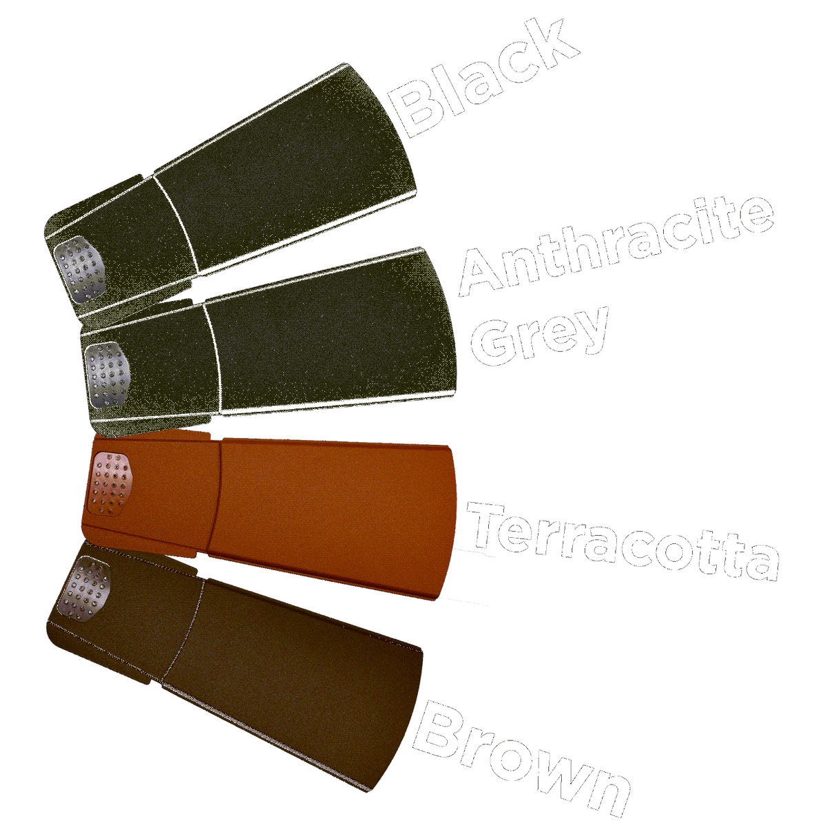 Samac Rooftec Dry Verge Universal Unit Terracotta