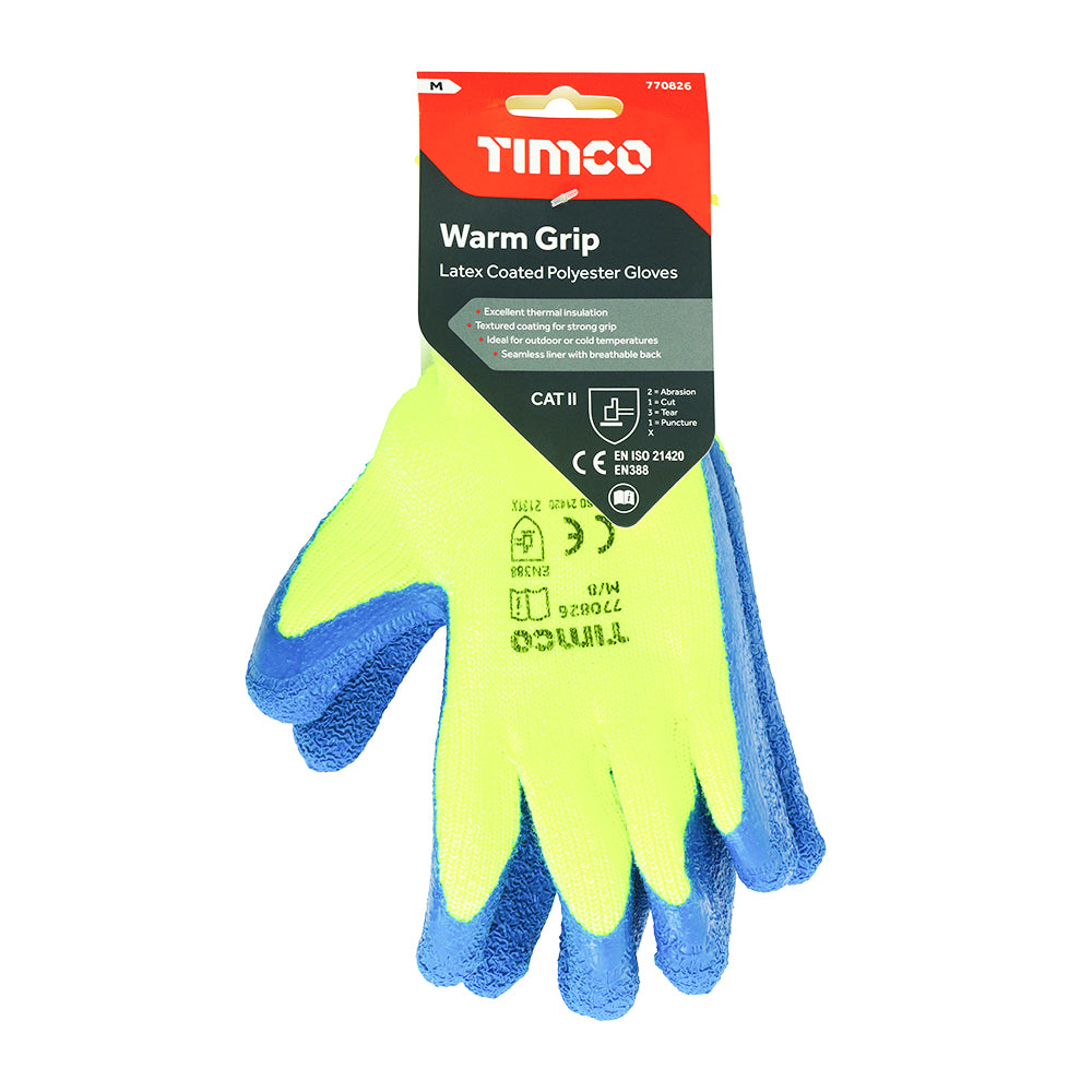 Timco Warm Grip Gloves (Medium)