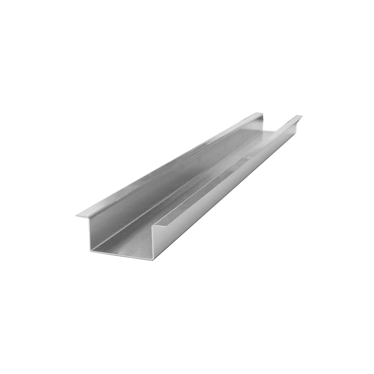 Vitrafix VF2 84 x 15 x 2mm Aluminium Top Hat, 3m Length