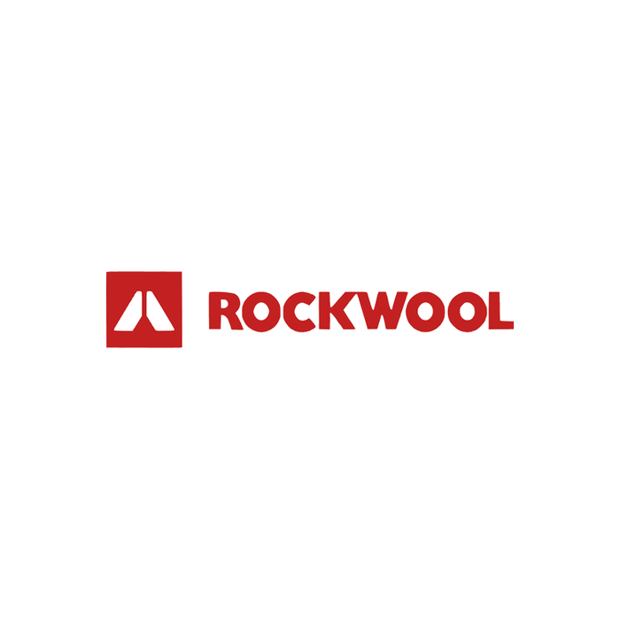 Rockwool logo on a white background