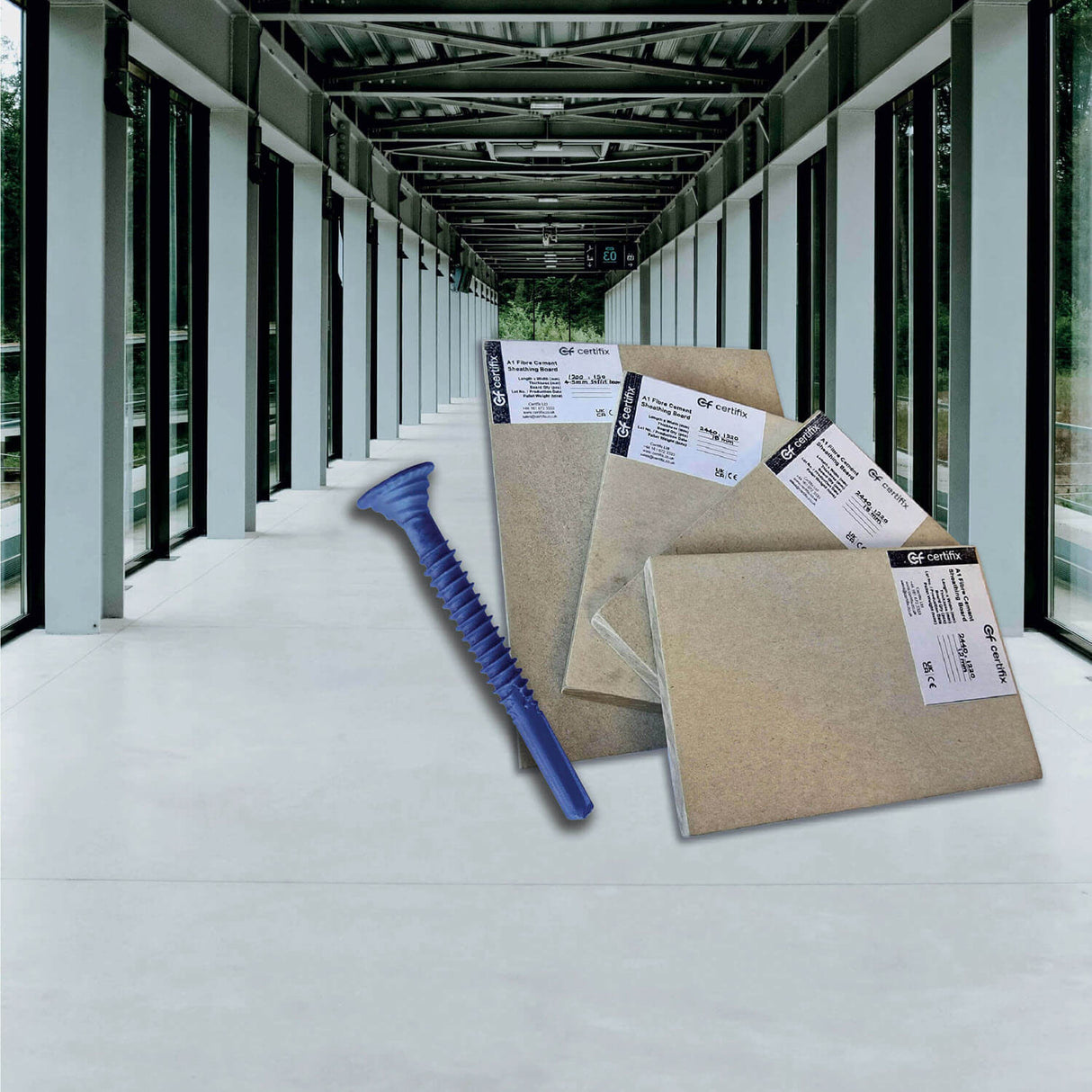 CertiBoard A1 Sheathing Board 2440 x 1220 x 9mm (1x board)
