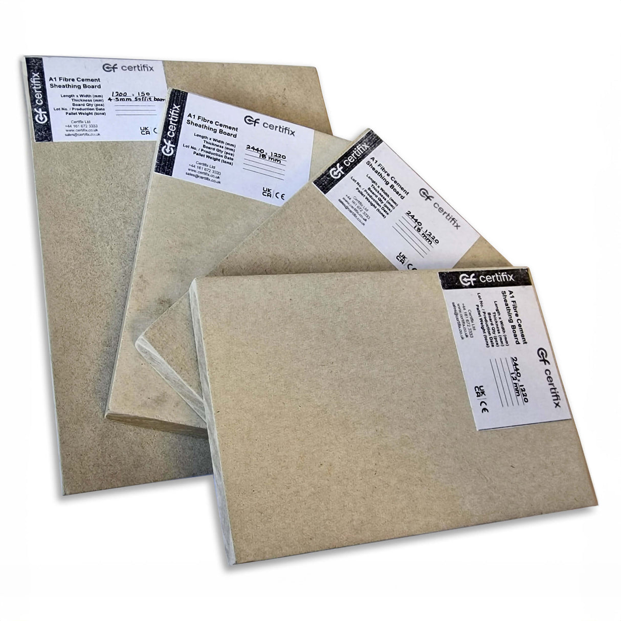 CertiBoard A1 Sheathing Board 2440 x 1220 x 12mm (1x board)