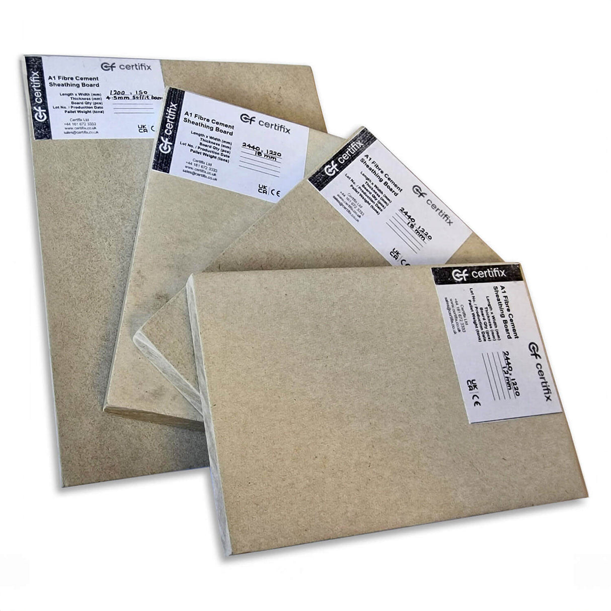 CertiBoard A1 Sheathing Board 2440 x 1220 x 9mm (1x board)