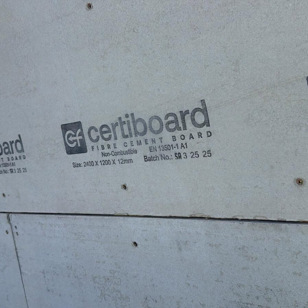 Certifix CertiBoard A1 Sheathing Board 2400 x 1200 x 12mm (1x board)