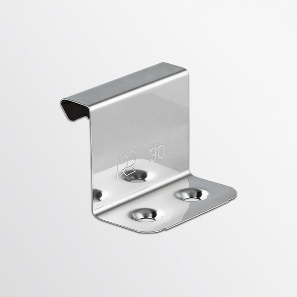 Certifix CertiClip standing seam clip fixed point countersunk holes A2 stainless 30mm