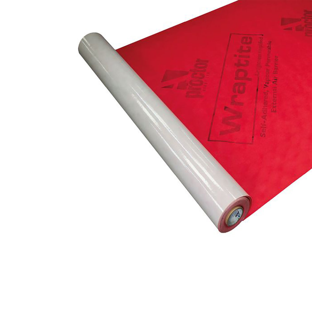 Proctor Wraptite 50m x 1.5m Self-Adhesive Membrane
