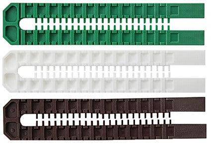 BROADFIX Double Snap Wedges (Mixed Brown/Green/White). Bag of 50