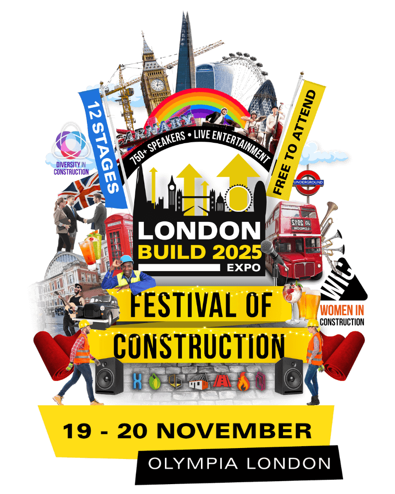 London Build 2025 logo