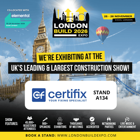 We are exhibiting at London Build 2026