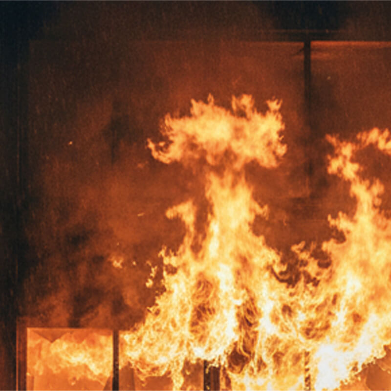 Building fire