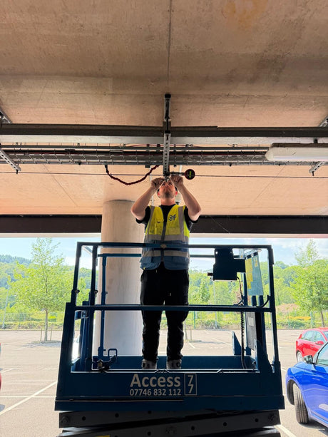 Why Overhead Anchors Failed in a 6 Year Old Car Park (And How We Fixed It)