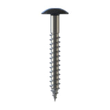 CF-FPS Façade panel screw, Truss head, 4.8 x 25, Partial thread (L1), TX 20, Stainless steel A2, pickled, passivated, RAL 7016 Anthracite grey, 100 Pcs.
