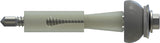 CF-DSH-2-Z Distance set, Hexagon head with pressed-on washer, 6.3 x 85 (34-38), Partial thread (L1), AF 8, Bi-metal (A2 stainless steel/steel)/plastic, RUSPERT®, E19+SD24, 100 Pcs.