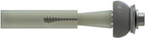 CF-DSH-2-Z Distance set, Hexagon head with pressed-on washer, 6.3 x 85 (49-53), Partial thread (L1), AF 8, Bi-metal (A2 stainless steel/steel)/plastic, RUSPERT®, E19+SD24, 100 Pcs.