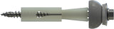 CF-DSH-2-A Distance set, Hexagon head with pressed-on washer, 6.0 x 90 (34-38), Partial thread (L1), AF 8, A2 stainless steel/plastic E19+SD24