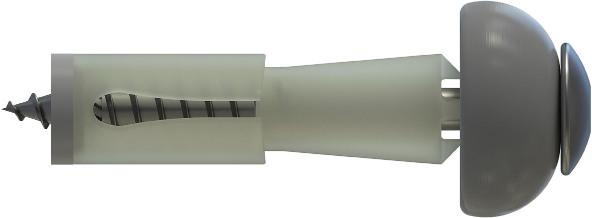CF-DSH-2-A Distance set, Truss head, 4.8 x 50 (21-24), Partial thread (L1), SIT® 20, A2 stainless steel/plastic, pickled, passivated, lubricated, SD19, 100 Pcs.