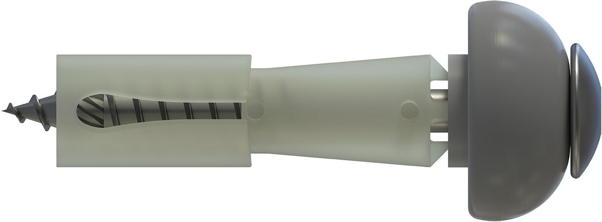 CF-DSH-3-A Distance set, Truss head, 4.8 x 50 (17-20), Partial thread (L1), SIT® 20, A2 stainless steel/plastic, pickled, passivated, lubricated, SD19, 100 Pcs.