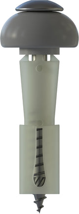CF-DSH-3-A Distance set, Truss head, 4.8 x 50 (17-20), Partial thread (L1), SIT® 20, A2 stainless steel/plastic, pickled, passivated, lubricated, SD19, 100 Pcs.