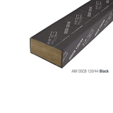 AIM OSCB 120/44 Black 1000 x 90 x 306mm to suit a 350mm cavity c/w fixing clips and course wound screws