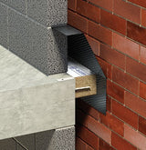 AIM WCFB 2 hour 1000 x 100 x 393mm to suit a 375mm cavity c/w fixing clips and course wound screws