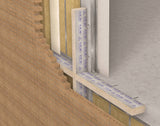 AIM WCFB 2 hour 1000 x 100 x 393mm to suit a 375mm cavity c/w fixing clips and course wound screws