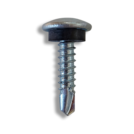 Certifix PCT2LS Large pan head self drilling light section stitching screw A4 stainless 5.5 x 25 with 10.5mm washer