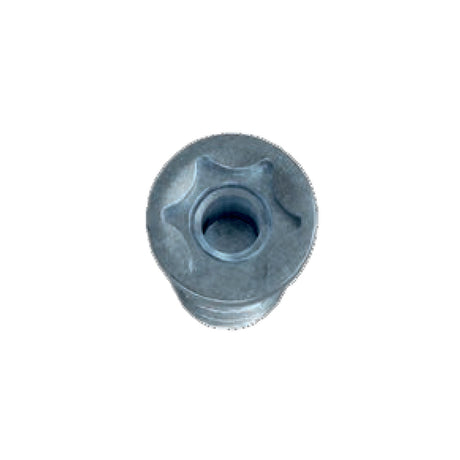 Certifix CFCSMG concrete screw 8 x 40 / IM6 x 10 with internal metric thread zinc-plate TX50