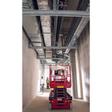 Certifix CFCSMG concrete screw 8 x 40 / IM6 x 10 with internal metric thread zinc-plate TX50