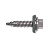 Certifix CFSSH2 BiMetal A2, 6.0 x 25mm Hex Head, 16mm bonded washer thin sheet screw