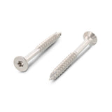 Certifix CFTSC2 timber screws self embedding countersunk head A2 stainless with cutting point 5.0 x 100/60 TX25