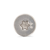 Certifix CFTSC4 timber  screws self embedding countersunk head A4 stainless with cutting point 8.0 x 140/70 TX40