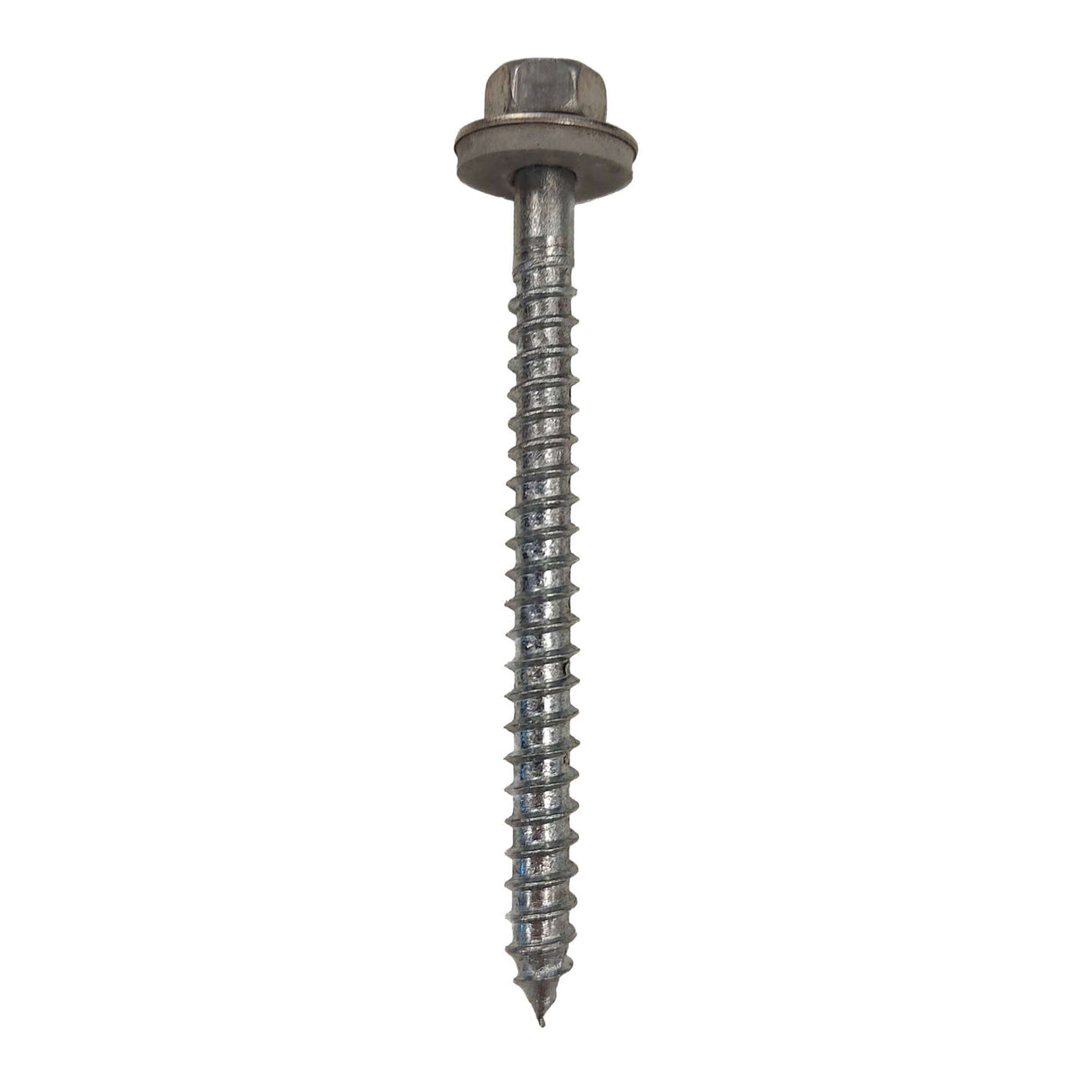Certifix CFSFSH2 hex head steel frame screw A2 stainless 6.5 x 50 with bonded 16mm washer
