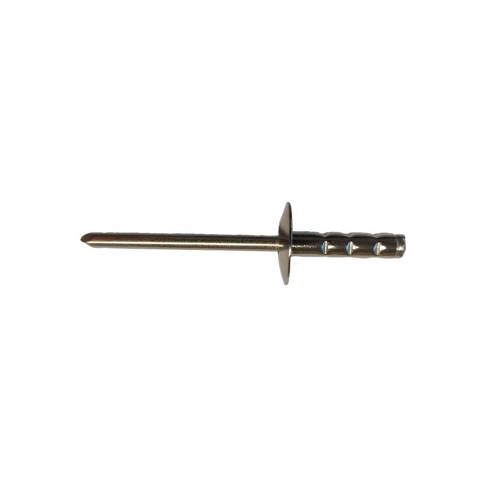 Certifix rivet large dome head multi-grip large flange A4/A4 4.8 x 20 coated to match (Valcan 9504 Crux Grey)