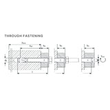 Certifix CFBZ-IG M 12-10 A4 stainless  through fastening wedge anchor