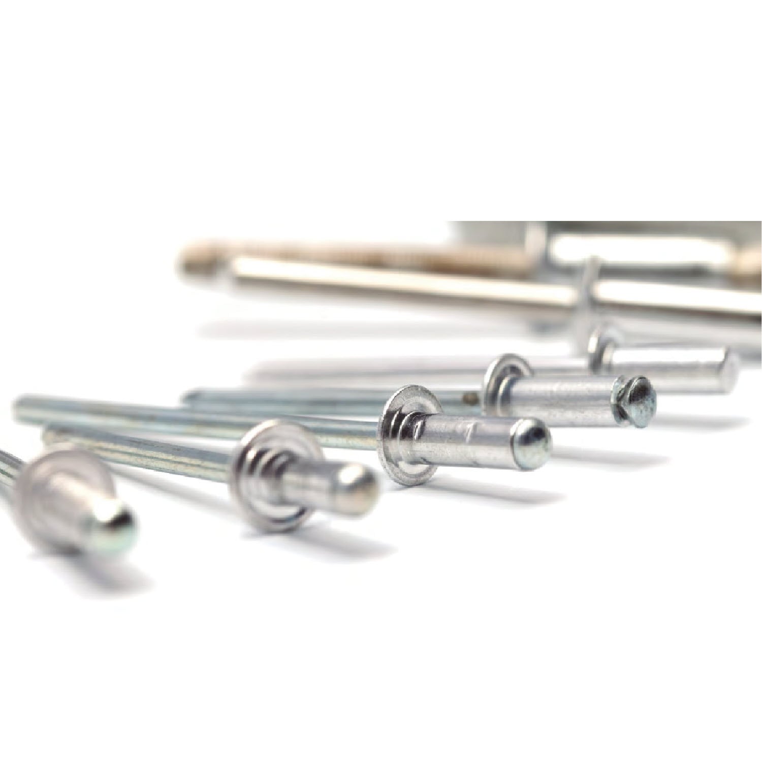 Certifix RS-AL-ST Dome headed standard aluminium/steel rivet 4.0 x 8 ...